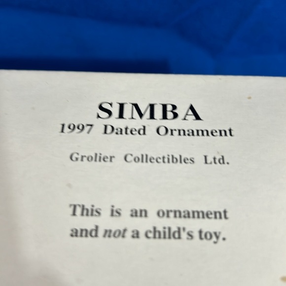 Grolier Disney Peter Pan Dated 1997 Ornament - Picture 9 of 10